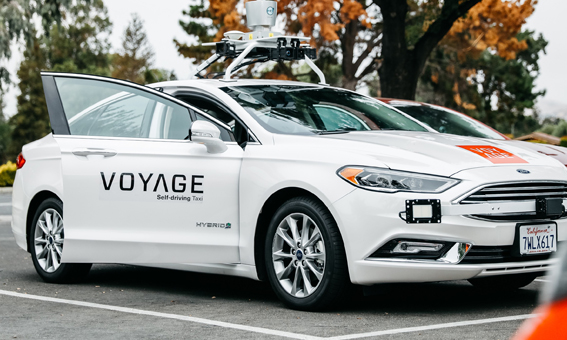 Voyage self-driving autonomous taxi